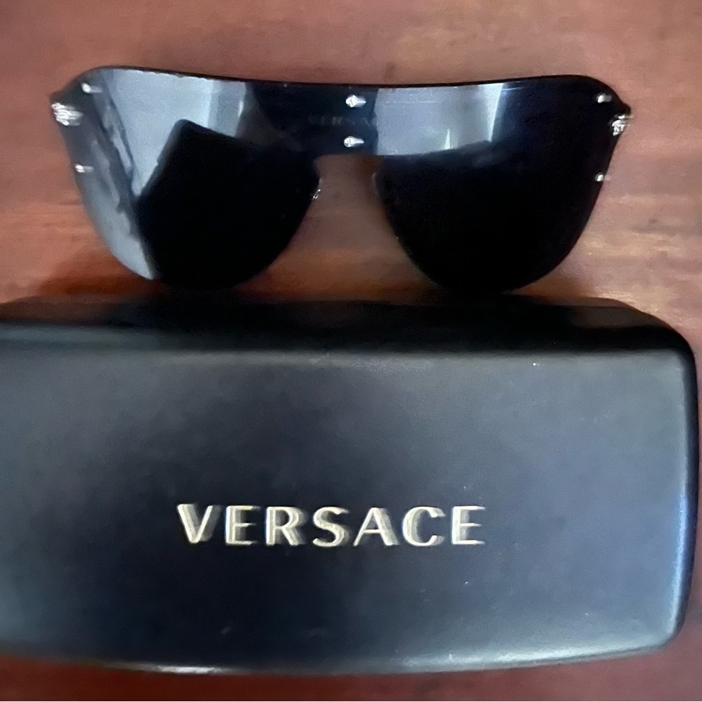 Versace ski sunglasses black